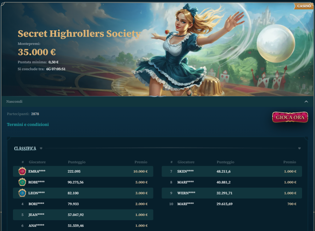 BetAlice Casino Giochi Online