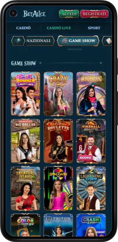 BetAlice Casino Jackpot