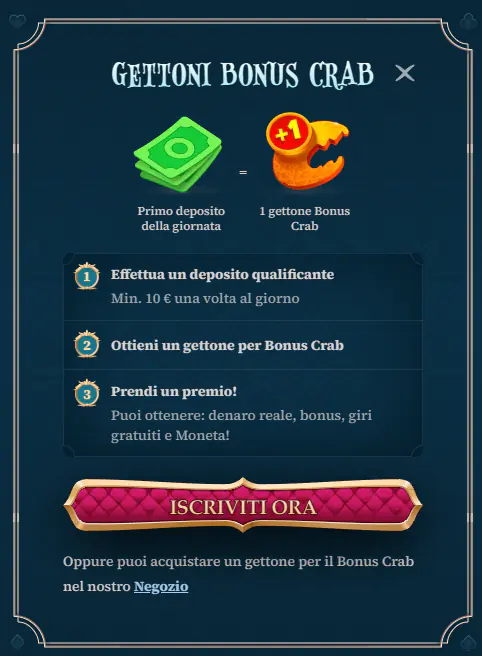 Bonus del casinò BetAlice